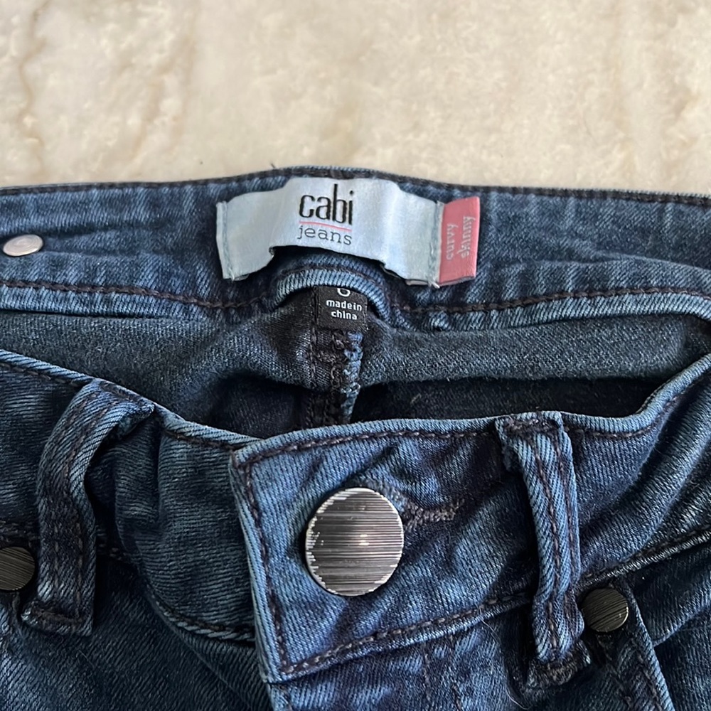 CAbi skinny curvy jeans